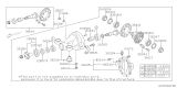 Diagram for Subaru CV Joint Companion Flange - 4120435041