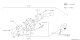 Diagram for Subaru Outback Clock Spring - 83116AE01A