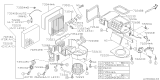 Diagram for Subaru Legacy Blower Motor Resistor - 72226AE011