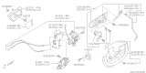 Diagram for Subaru Door Handle - 61021AG01ABE