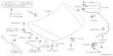 Diagram for Subaru Hood Release Cable - 57330AL04A