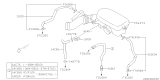 Diagram for Subaru Crankcase Breather Hose - 11815AB641