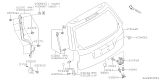 Diagram for Subaru Rear Door Striker - 63264AG100