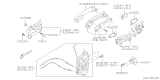 Diagram for Subaru WRX Door Handle - 61160FJ000B5