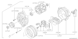 Diagram for Subaru Alternator Case Kit - 23727AA530