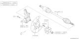 Diagram for Subaru Steering Knuckle - 28313AG030