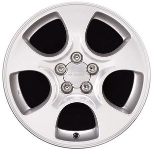 Subaru 17" 5-Spoke Pressure Cast Aluminum Wheel with Air Valves and Caps KITB3110FE000