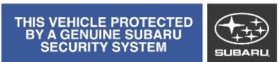 Subaru Security System Upgrade Kit H7110SS300