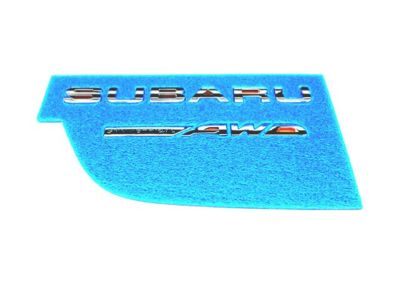 Subaru 93079FJ050 Letter Mk Rear SBR AWD