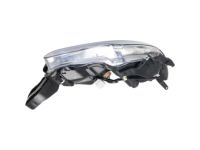 Subaru Outback Headlight - 84001AL03A Driver Side Headlamp Assembly With Black