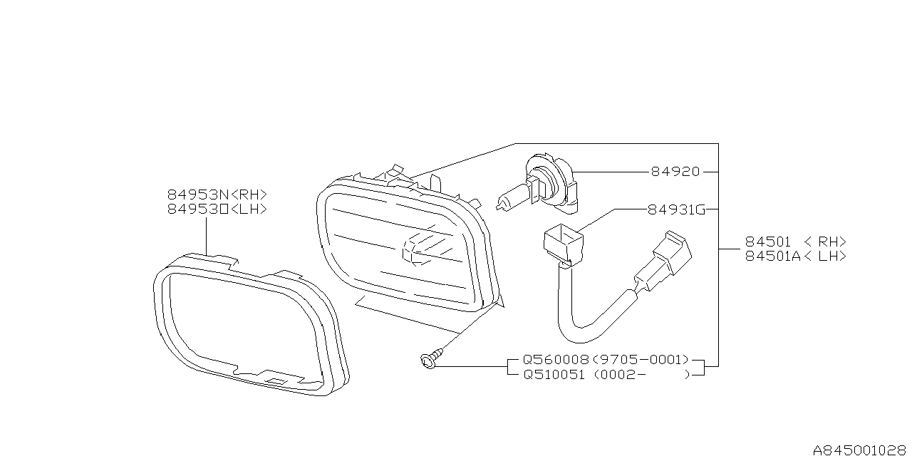 Subaru 904575015 Tapping Screw