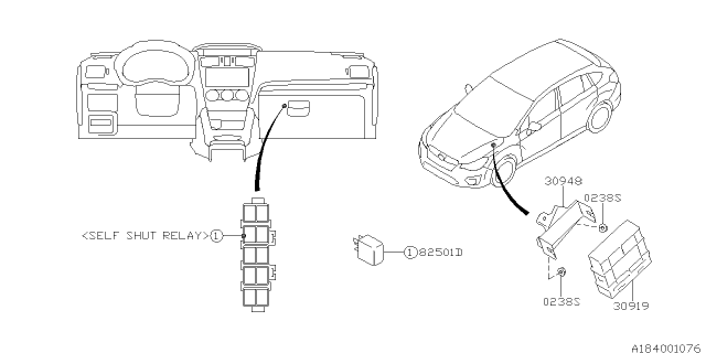 2013 Subaru Impreza Control Unit Diagram