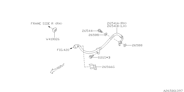 2015 Subaru BRZ Brake Piping Diagram 2