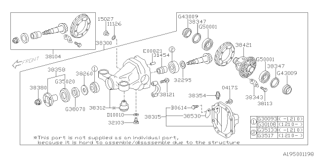 2013 Subaru BRZ Bolt Washer Based H Diagram for 9010512164
