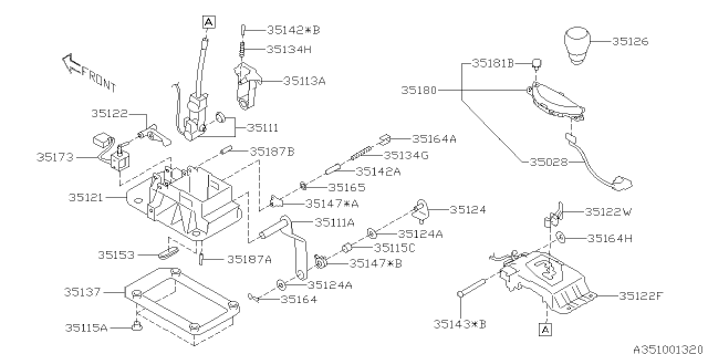 2019 Subaru BRZ Selector System Diagram 2