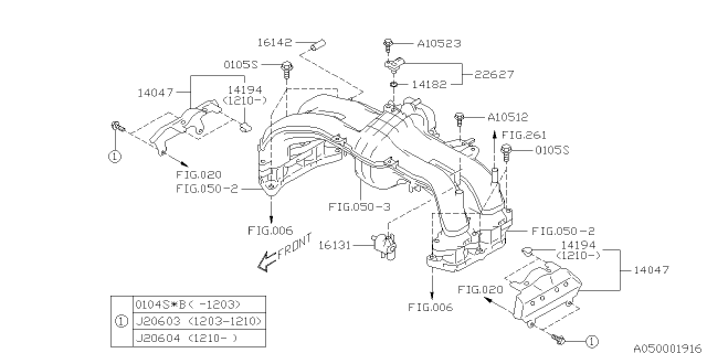 2013 Subaru Impreza Intake Manifold Diagram 4