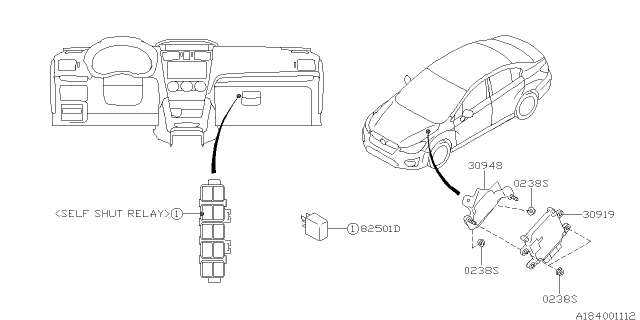 2015 Subaru Impreza Control Unit Diagram 2
