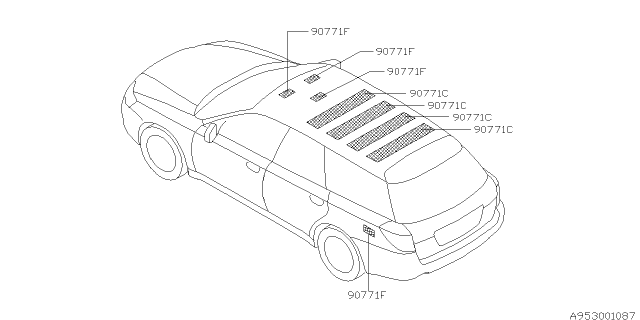 2006 Subaru Outback Silencer Diagram 2
