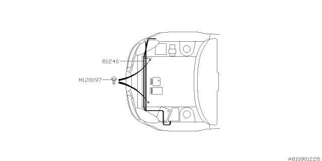 2010 Subaru Tribeca Wiring Harness - Main Diagram 3
