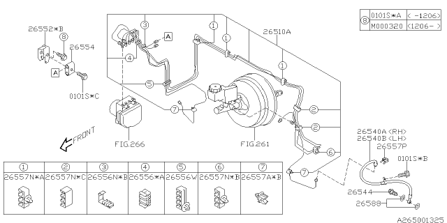 2013 Subaru Tribeca Brake Piping Diagram 2
