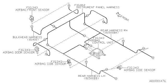 2016 Subaru Legacy Wiring Harness - Main Diagram 1
