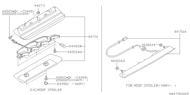 2008 Subaru Forester Nut Assembly M5 Diagram for 902100044