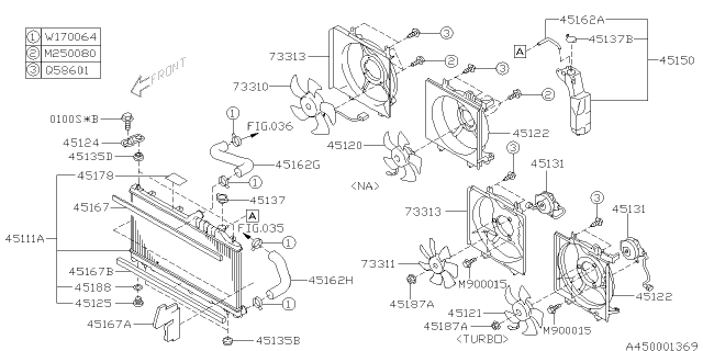 2014 Subaru Legacy Engine Cooling Diagram 3