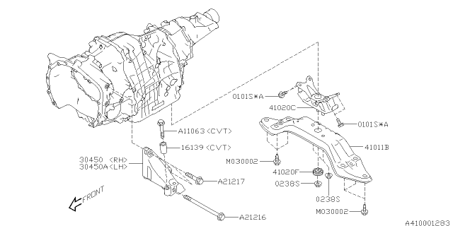 2011 Subaru Legacy Engine Mounting Diagram 3