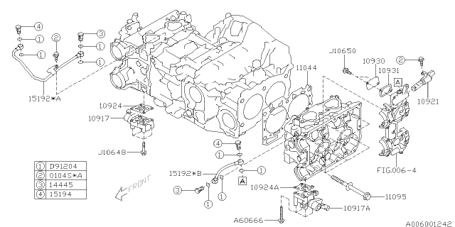 2013 Subaru Legacy Cylinder Head Diagram 7