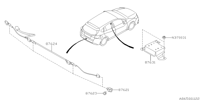 2021 Subaru Impreza ADA System Diagram 4