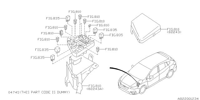 2019 Subaru Impreza Fuse Box Diagram 1