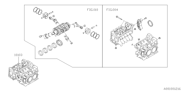 2016 Subaru WRX STI Engine Assembly Diagram 9