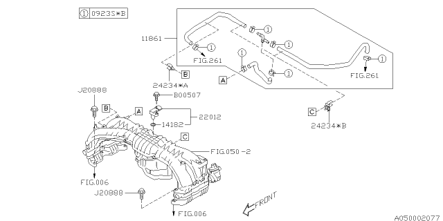 2019 Subaru WRX STI Intake Manifold Diagram 10