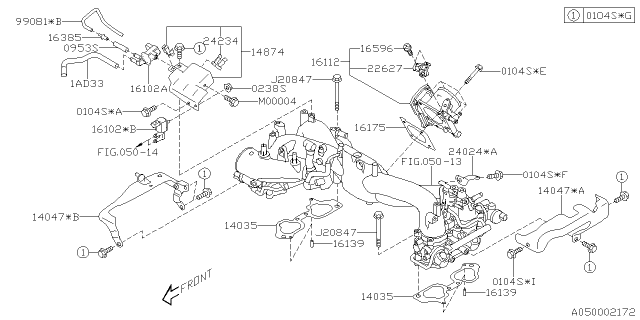 2019 Subaru WRX Intake Manifold Diagram 11
