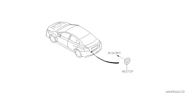 2018 Subaru WRX Lamp - Fog Diagram 2