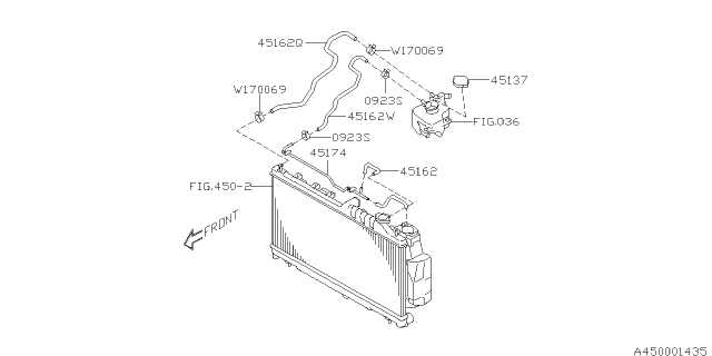 2020 Subaru WRX Engine Cooling Diagram 1