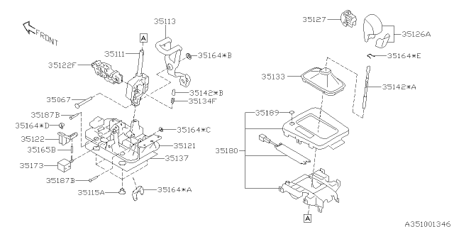 2018 Subaru WRX STI Selector System Diagram 2