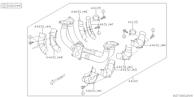 2019 Subaru WRX Air Duct Diagram 2
