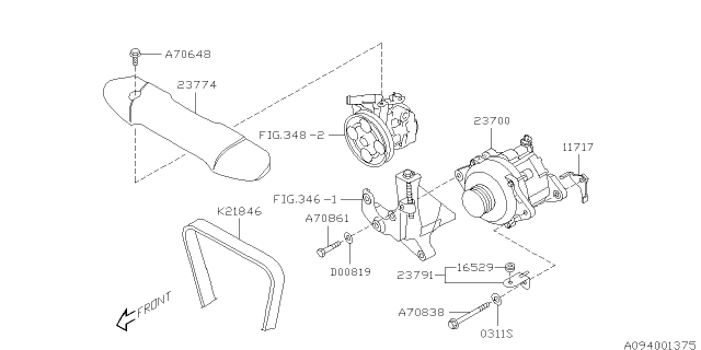 2020 Subaru WRX Alternator Diagram 5