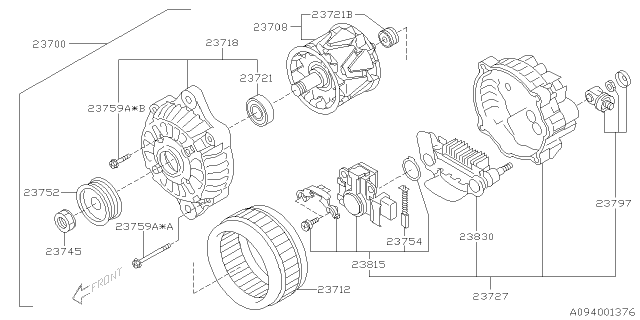 2019 Subaru WRX STI Alternator Diagram 2