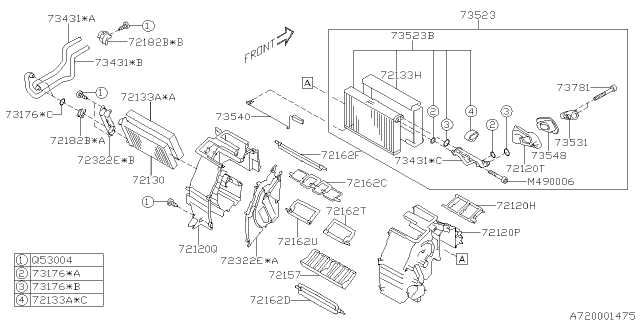 2018 Subaru WRX Heater System Diagram 4