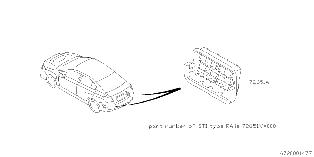 2018 Subaru WRX Heater System Diagram 1
