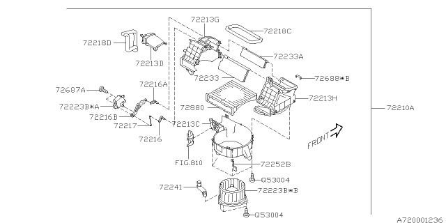 2010 Subaru Impreza WRX Heater System Diagram 1