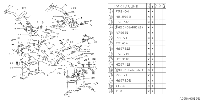 1990 Subaru Legacy Intake Manifold Diagram 1