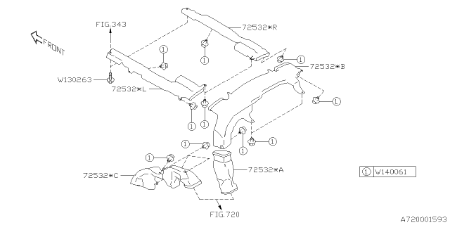 2021 Subaru Ascent Heater System Diagram 4