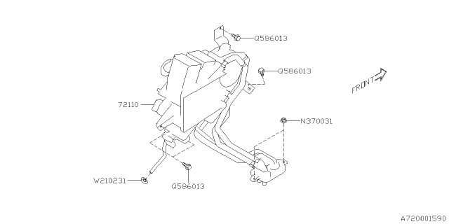 2021 Subaru Ascent Heater System Diagram 6