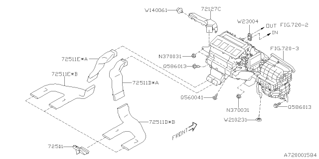 2021 Subaru Ascent Heater System Diagram 3