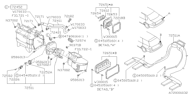 1995 Subaru Legacy Heater System Diagram 2