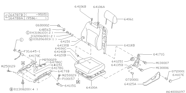 1996 Subaru Outback Front Seat Diagram 9