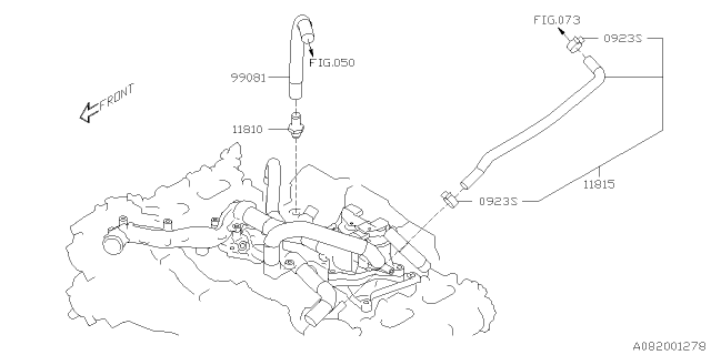 2019 Subaru Forester Valve COMPL-Cont Diagram for 11810AA180